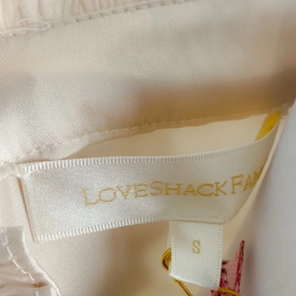 LoveShackFancy Raegan Silky Ruffle Dress - Picture 3 of 6